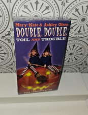 Vintage 1995 MARY KATE & ASHLEY Double Double TOIL Trouble VHS Halloween NEW picture
