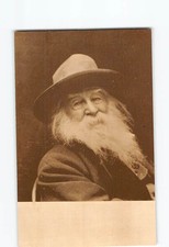 Postcard Walt Whitman in old age Walt Whitman Sesquicentennial Camden NJ USA picture