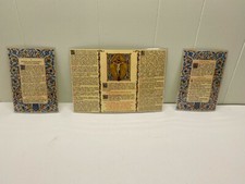 BEAUTIFUL TRAVEL SIZE ALTAR CARDS (LAMINATED) + TRADITIONAL LATIN MASS  picture