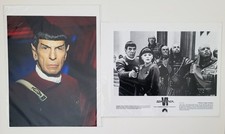 Leonard Nimoy Estate – 8x10 Star Trek VI (2) Publicity Photos w/ Provenance LTR picture