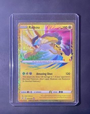 Pokémon TCG Raikou 050/185 30th Anniversary Amazing Rare Holo English 2026 picture