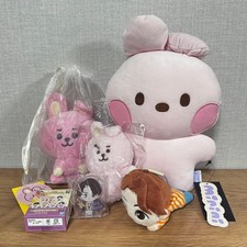 BTS Jungkook BT21 COOKY TinyTAN Plush and Stand 5 Piece Set Collectible 15+ picture