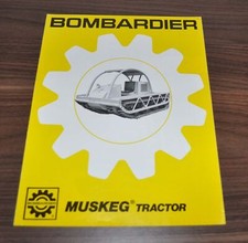 1978 Bombardier Muskeg Tractor Crawler All Terrain Vehicle Brochure Prospekt picture
