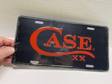 Brand New Still Sealed CASEXX Long Tail- C Black/Red License Plate  picture
