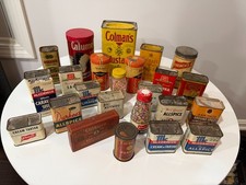 Lot of vintage (25) spice tins retro advertising McCormick Ann Page French's picture