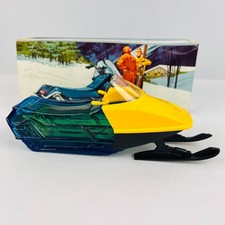 AVON Snowmobile Oland After Shave Decanter 4 fl oz 8” Vintage picture