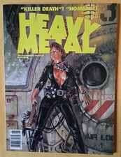 Heavy Metal Vol 17 #6 Fantasy Magazine Cover By David Dorman 