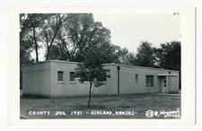 County Jail, Ashland, Kansas RPPC picture