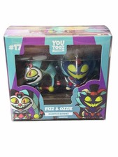 YouTooz Helluva Boss Vinyl Figures Fizz & Ozzie Monitor Buddiez Collection #17 picture
