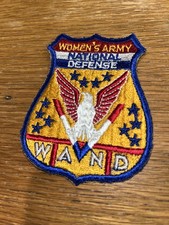 Ultra Rare WW2 Women’s Army National Defense Patch Fr My Collection Lot A23 picture