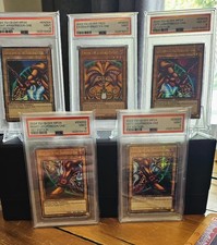 Yu-Gi-Oh Exodia the forbidden one Full/Complete Set PSA sequential QCR  picture