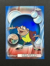 2026 Topps Chrome Disney Mr. Toad #3 True Blue Refractor Parallel /150 picture