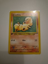 Pokémon TCG Growlithe Neo Destiny Card 68/105 First Edition Near Mint picture