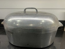Vintage Magnalite Sidney O 4267/ 13 Qt Roaster w/Lid USA Trivit picture