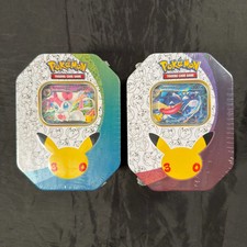 Pokemon 30th Anniversary Tin Sylveon ex + Greninja ex ITA New Sealed Sigillate picture