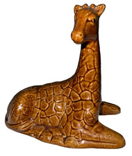 Vintage Giraffe Ceramic K’s Collection Figurine Pottery Decor African Animal picture