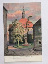 Postcard the new castle tower in Lübben 1915 not used picture