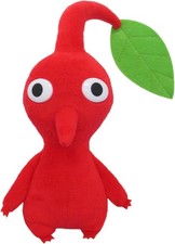 Sanei Pikmin Red Pikmin Plush ALL STAR COLLECTION PK01 17cm Japan New picture