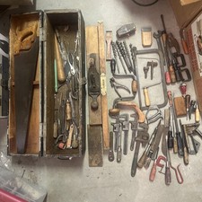 Vintage Carpenter Tool Lot Stanley Millers Falls Atkins North Bros Disston Tools picture