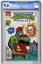 TEENAGE MUTANT NINJA TURTLES Giant Special #6 * CGC 9.6 NEWSSTAND * 1993 TMNT 👀 picture
