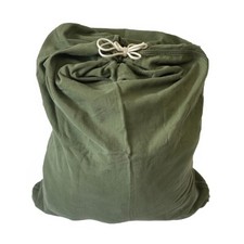 Barracks Cotton Canvas Laundry Bag USGI US Military - Previously Issued picture