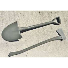 Pionner Shovel and Axe - Us Army - WW2 - Scale 116 3D-Printed picture
