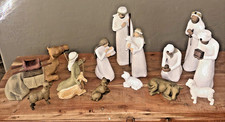 Willow Tree Nativity 13 Piece Set Susan Lordi Demdaco 1999-2002 No Box picture