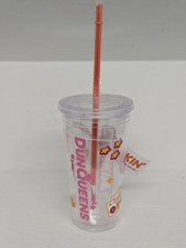 Dunkin DunQueens 24oz Clear Tumbler 2025 Limited Edition Super Clean picture