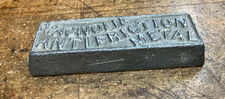 Vintage MAGNOLIA ANTI FRICTION 2lb 11oz Ingot picture