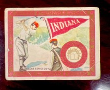 1910s T51 Murad Cigarettes - Indiana - College Series - New To Market picture