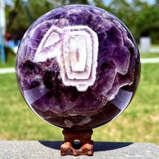 5.31LB Natural dreamy amethyst ball Quartz crystal energy ball picture