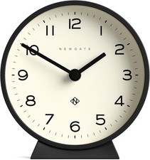 NEWGATE® M Mantel Silent Sweep Mantel Clock - 'No Tick' - A Modern Tabletop C... picture