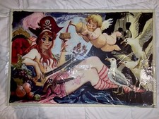 24x36 Marc Davis Pirates of the Caribbean We Wants the Redhead giclee Disneyland picture