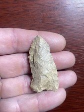 MLC s7767 1 7/8” Fluted Paleo Lanceolate Arrowhead Old Ohio Artifact picture