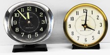 Vintage Westclox Baby Ben Wind-Up Alarm Clocks Lot of 2 picture