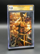 Victor Garduno Artbook #1 CGC 9.8 SS - Wolverine Bushido Claw B -  LTD 300 picture