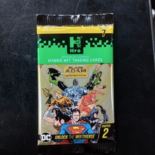 2023 HRO Chapter 2-  Black Adam - Unopened Pack Of 7 Cards - Sealed picture