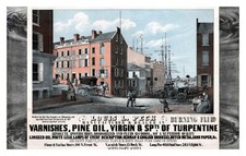 Philadelphia Front & Walnut Street Standard Postcard picture
