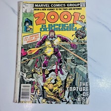 2001, A Space Odyssey #8 1977  Jack Kirby Cover picture