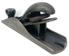Antique Tool 1930s Stanley Adjustable Block Plane With Wood Handle Made In USA picture