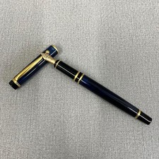 [H6] 14K engraved PILOT fountain pen blue series picture