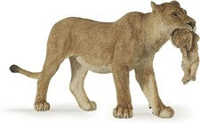 Papo Wild Animal Kingdom Figure, Lioness with Cub, Multicolor (50043) , 6.5cm  picture