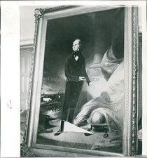 1966 Henry Clay Portrait Among Those Damaged By Hoodlum In D C Art 8x8 Photo picture