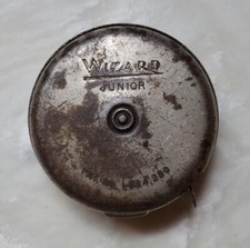 Vintage Lufkin Rule Co Wizard Junior Metal Tape Measure 1686 6 Ft USA Saginaw Mi picture