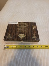 Montecristo 1935 Anniversary Icon Empty Cigar Box w/Felt Bottom From Nicaragua picture