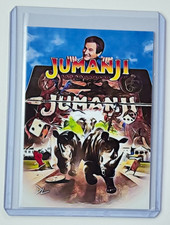 Jumanji Limited Edition Artist Signed Robin Williams Trading Card 4/10 picture