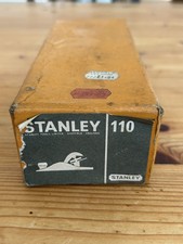 Vintage Stanley No 110 Block Plane Carpenters Tool Made in England Boxed picture