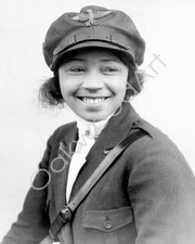 BESSIE COLEMAN c1923, First African American Pilot, Vintage Photo Reprint picture