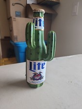 Vintage Miller Lite Desert Cactus Tap Handle. picture