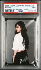 KARINA 2025 AESPA WEEK #RICHMAN POP-UP OFFICIAL MD PANTS MINT PSA 9 picture